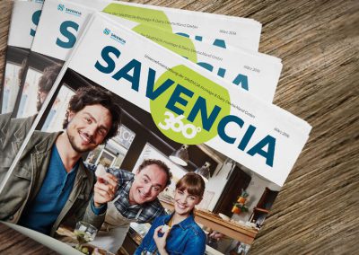 Unternehmenszeitschrift Savencia 360